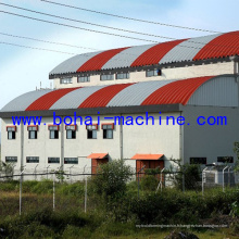 Machine de construction de toit en arc Bohai 914-750